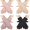SATINIOR 4 Pairs Women Sunscreen Fingerless Gloves UV Protection Summer Sunblock Gloves for Driving, Medium...